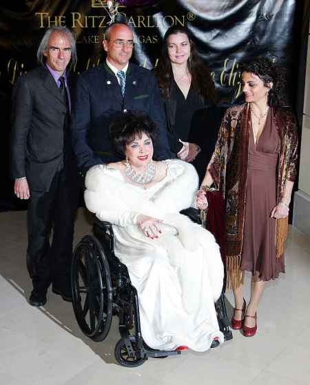 The family photo of Elizabeth Taylor